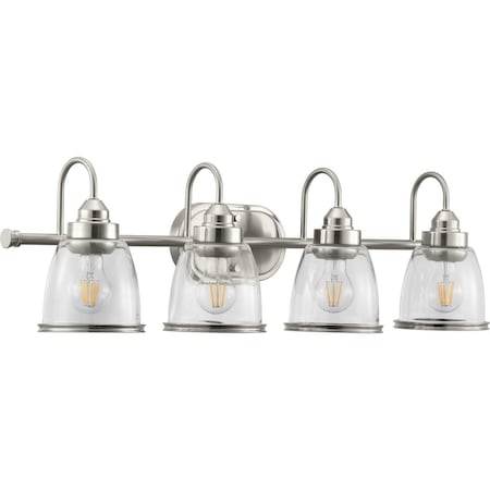 Progress Lighting Saluda Collection Four-Light Bath & Vanity P300181-009